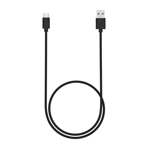 10ft Type-C to USB-A Cable - Black Just Wireless