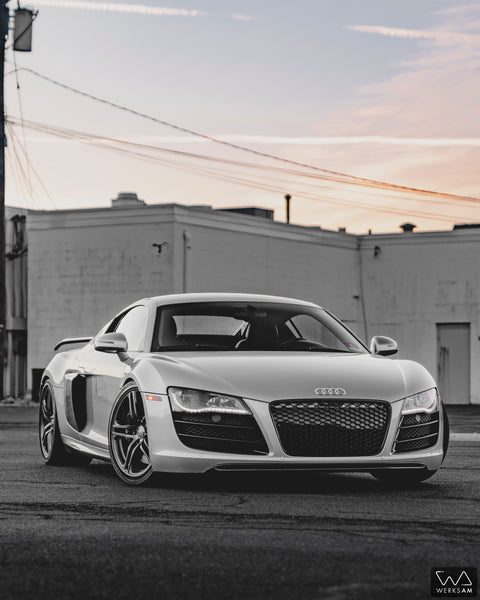 Check out Dave's @werks_am Audi R8 Featuring some of German Rush Products