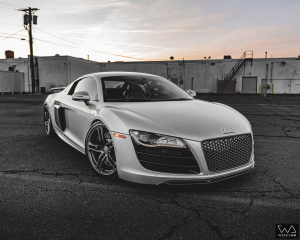 Check out Dave's @werks_am Audi R8 Featuring some of German Rush Products