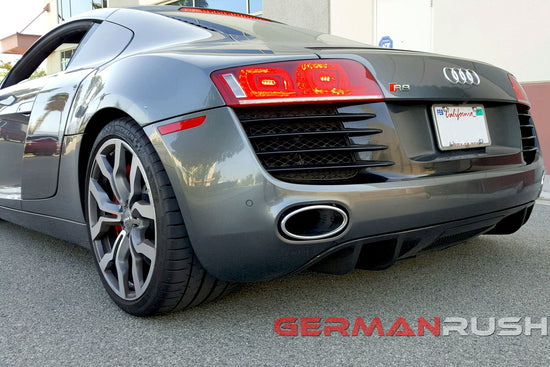 Audi R8 2nd Gen Style Wing in Carbon Fiber fits the Coupe and