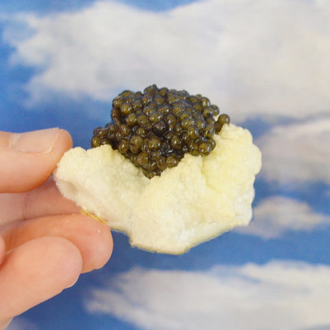 Chefanie Caviar Cloud Meringue