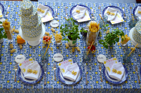 Chefanie Amalfi Coast inspired table