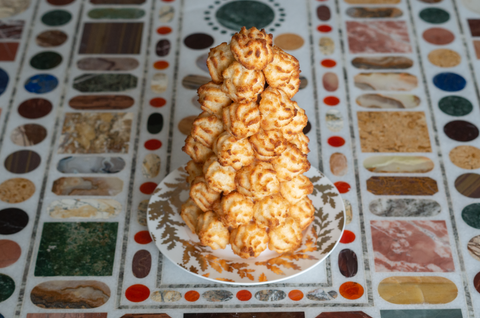 Macaroon Pyramid for Passover