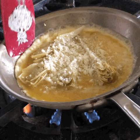 How to make an artichoke omelet 