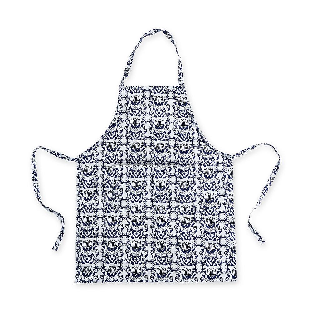 Blue & White Apron