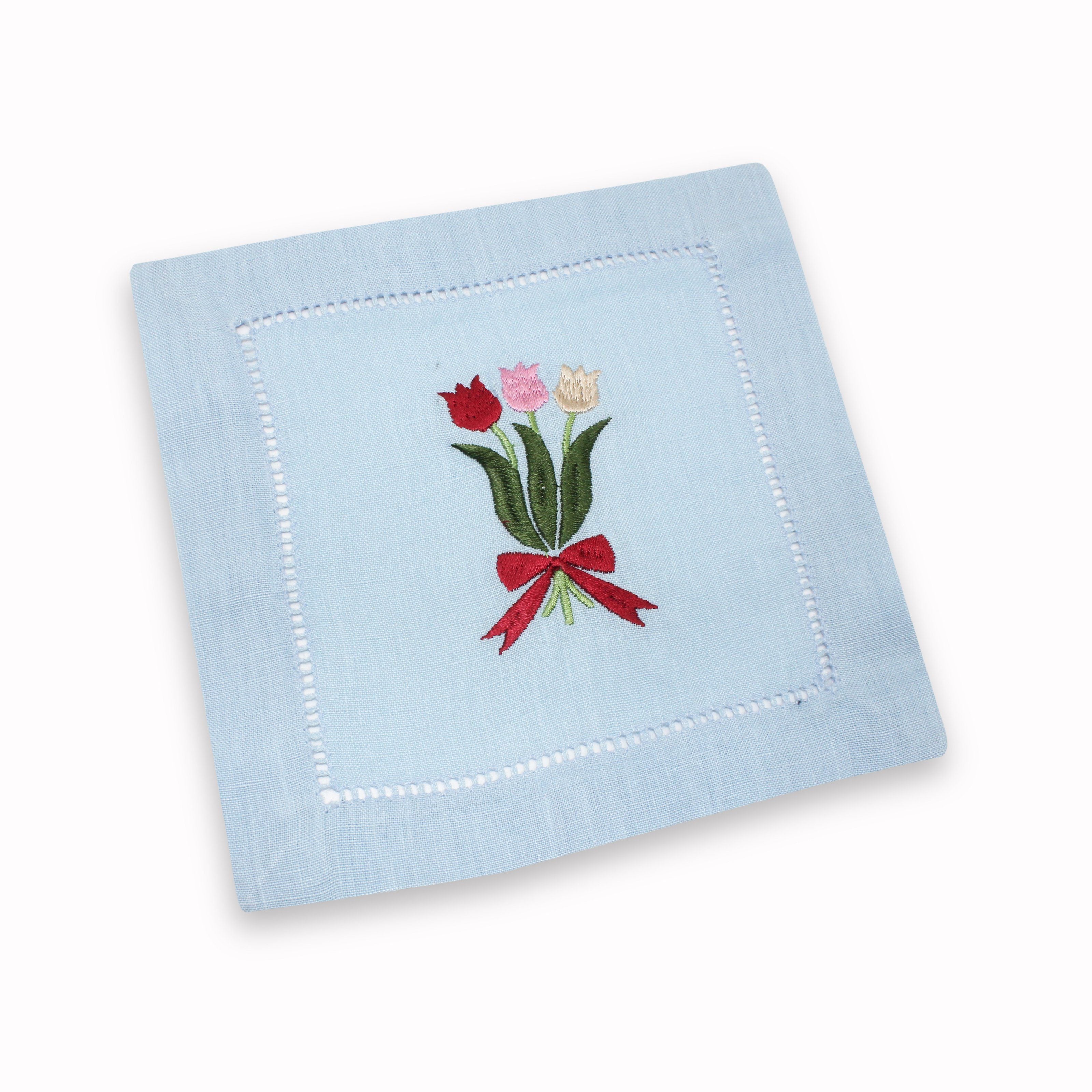 Tulip Cocktail Napkins (4)