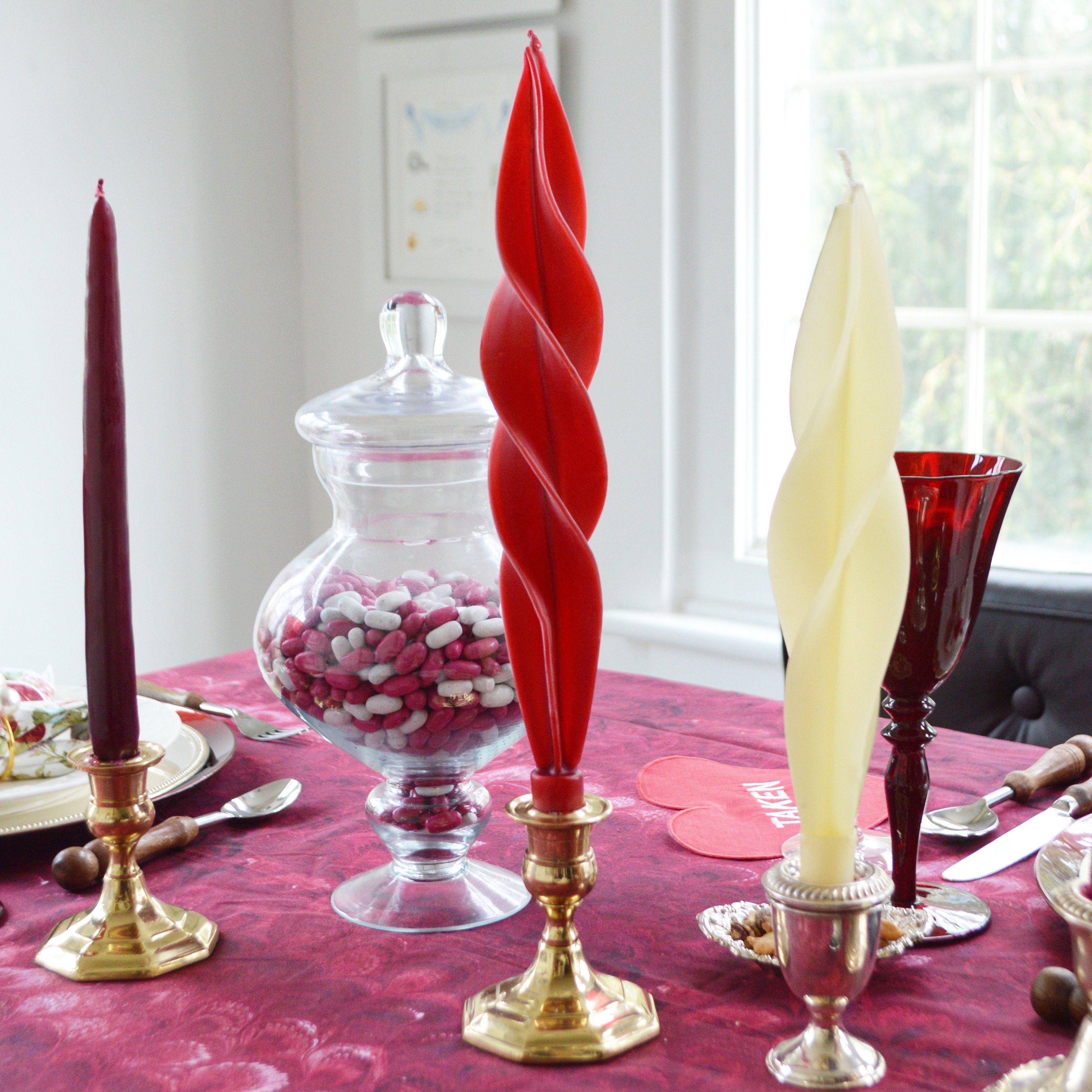 Red Feather Candles (2)