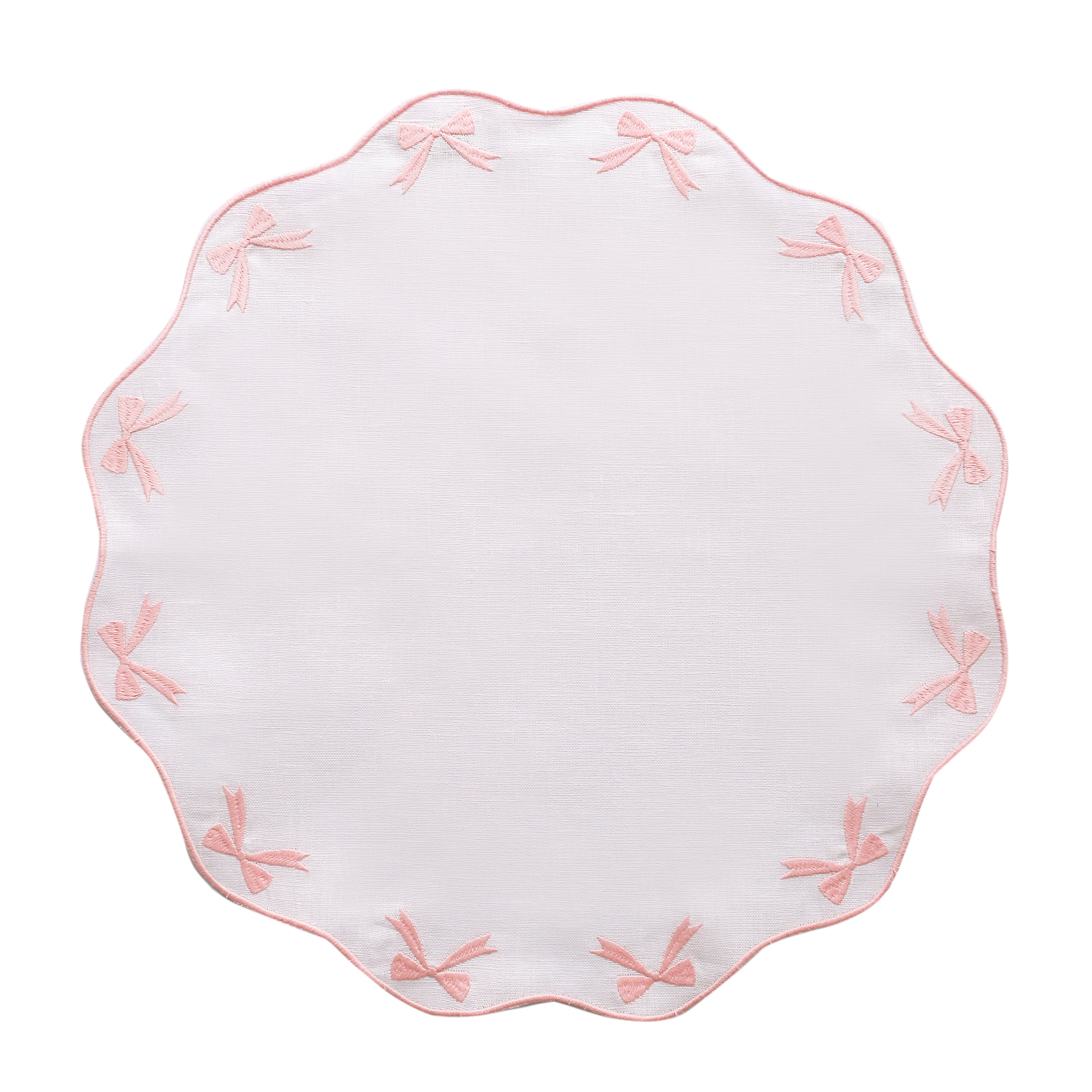 Pink Bow Placemat