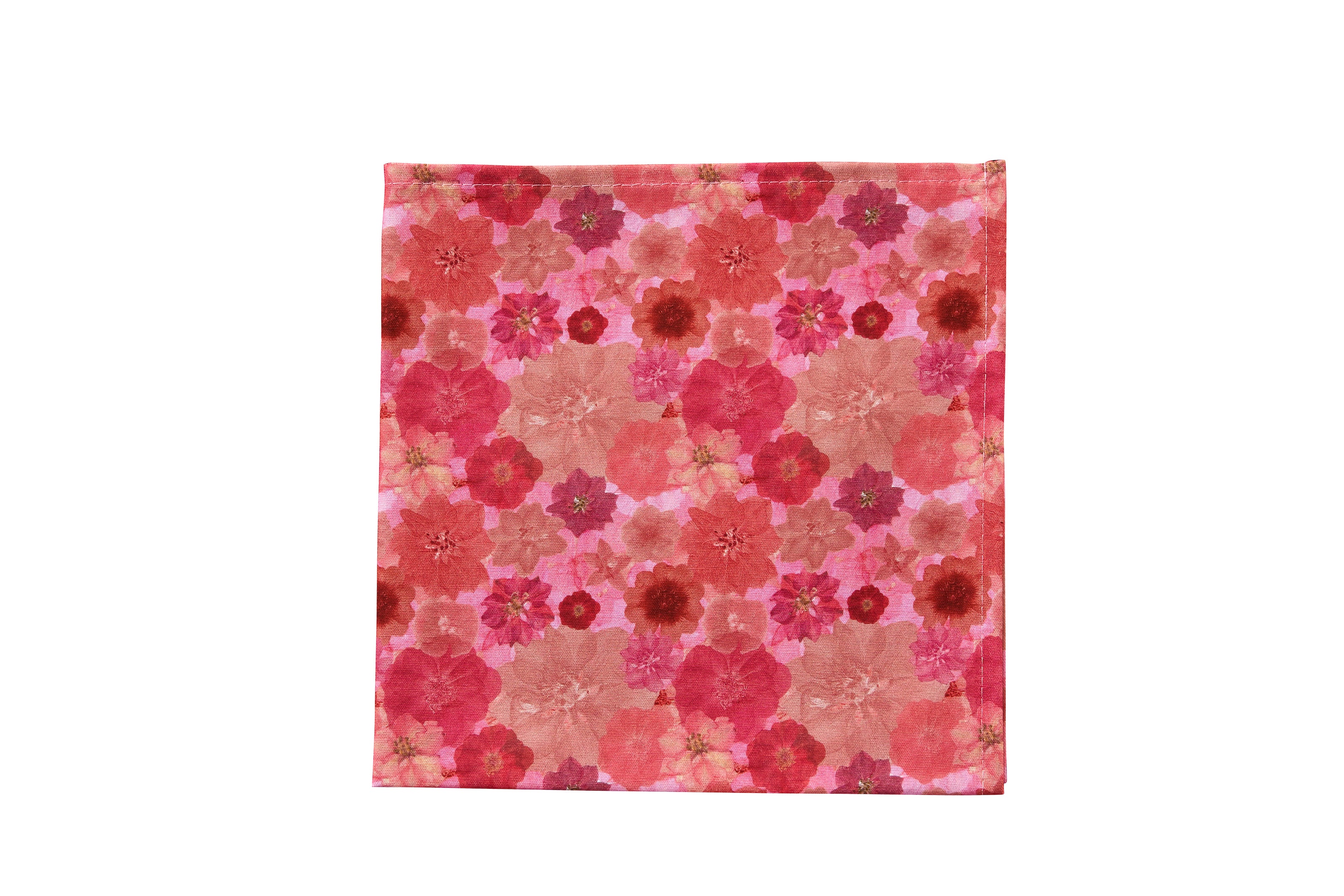 Pink Flower Napkins (4)