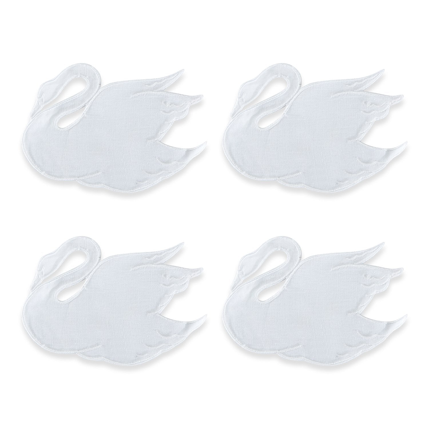 White Swan Cocktail Napkins (4)