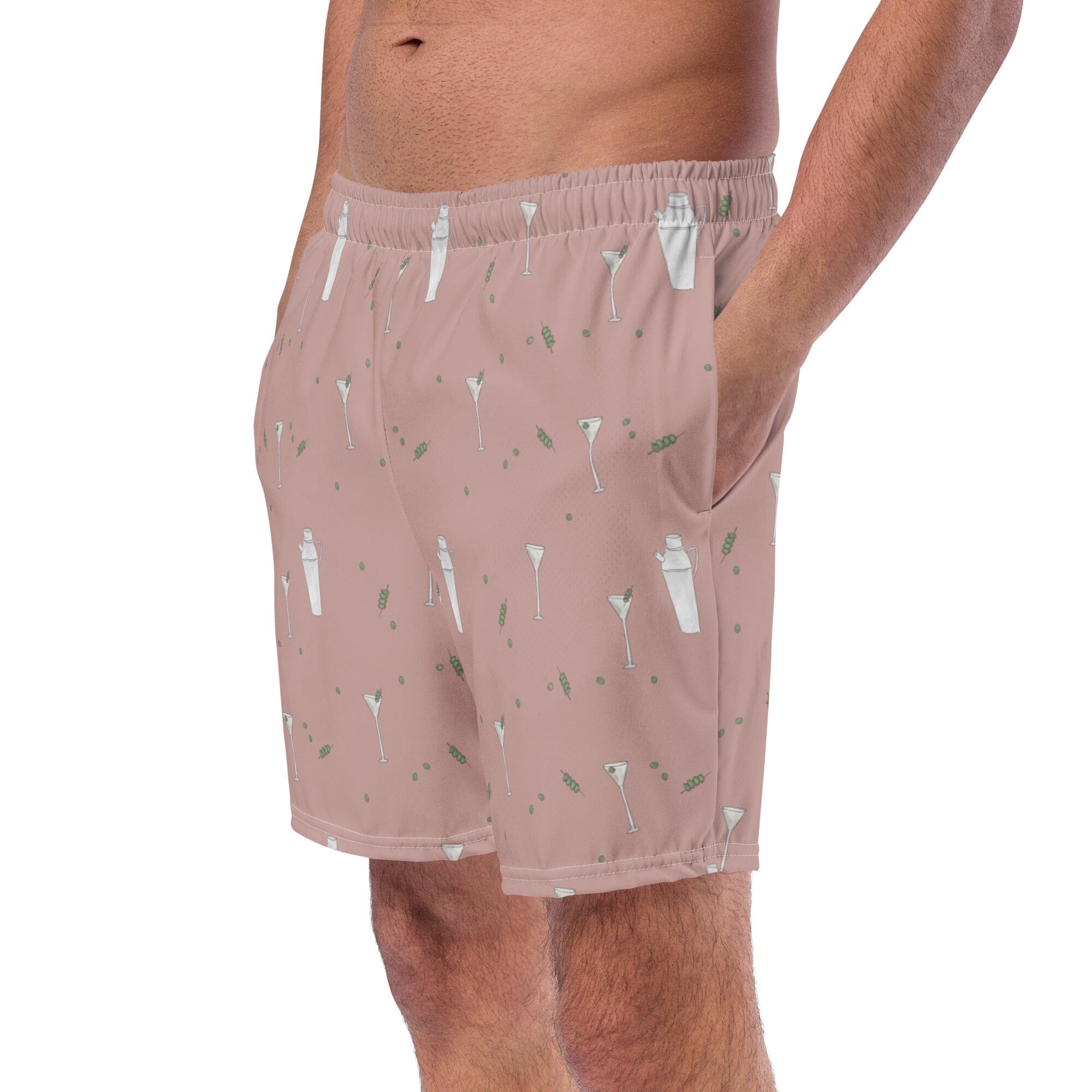 Pink Martini Swim Trunks