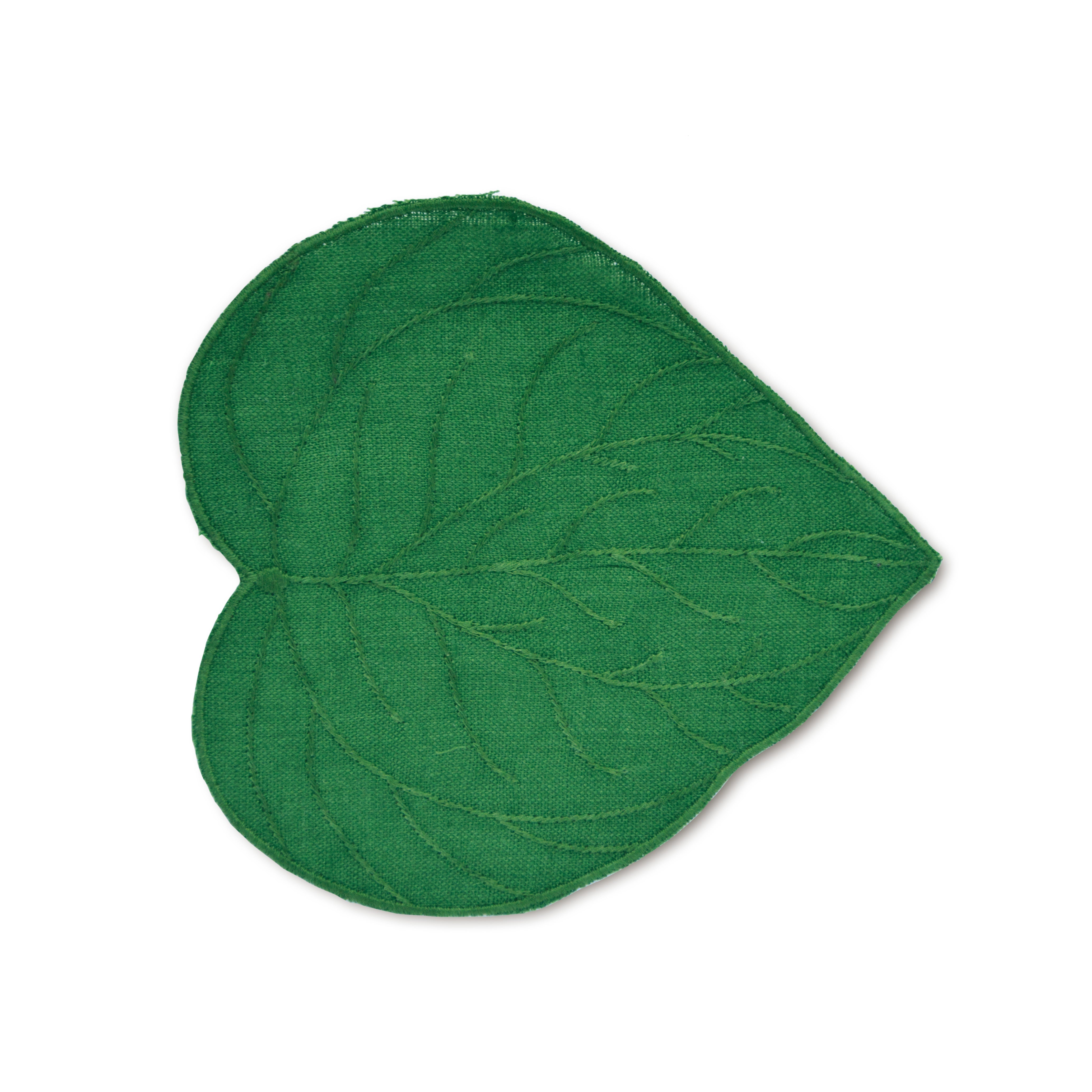 Heart Leaf Cocktail Napkins (4)