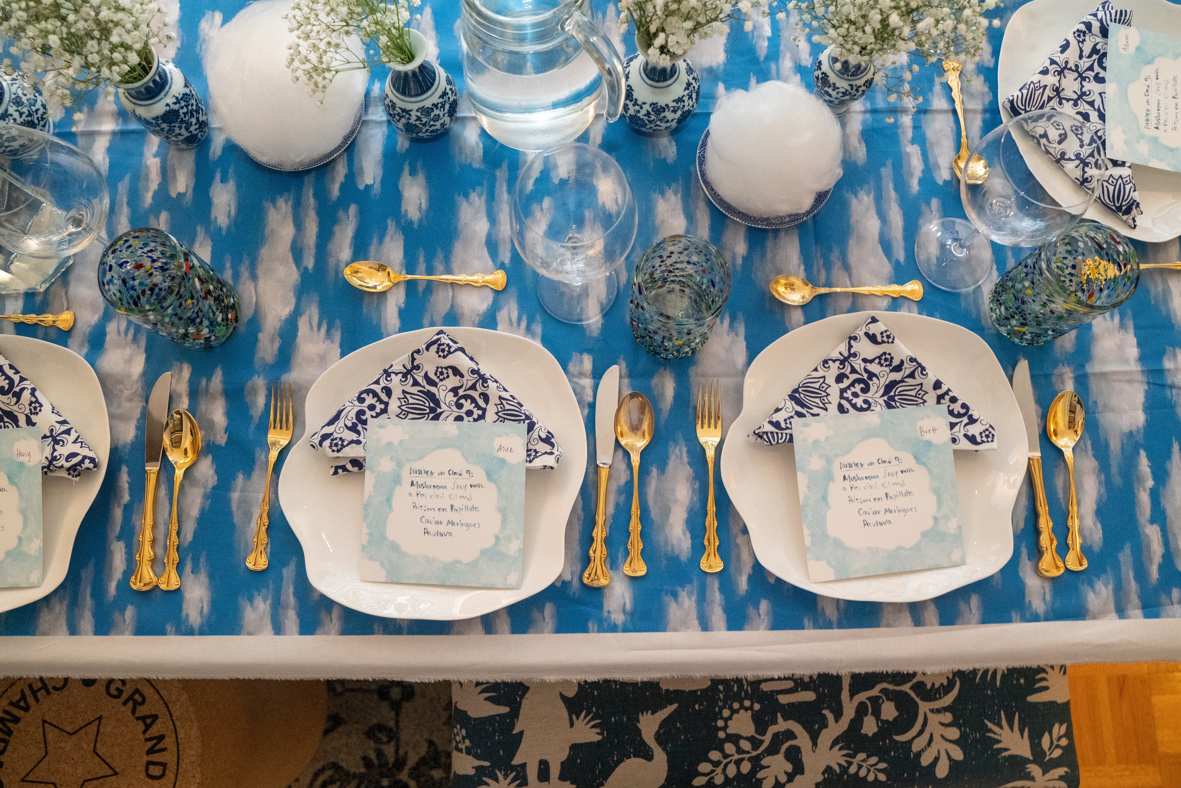 Chefanie Cloud 9 Tablescape