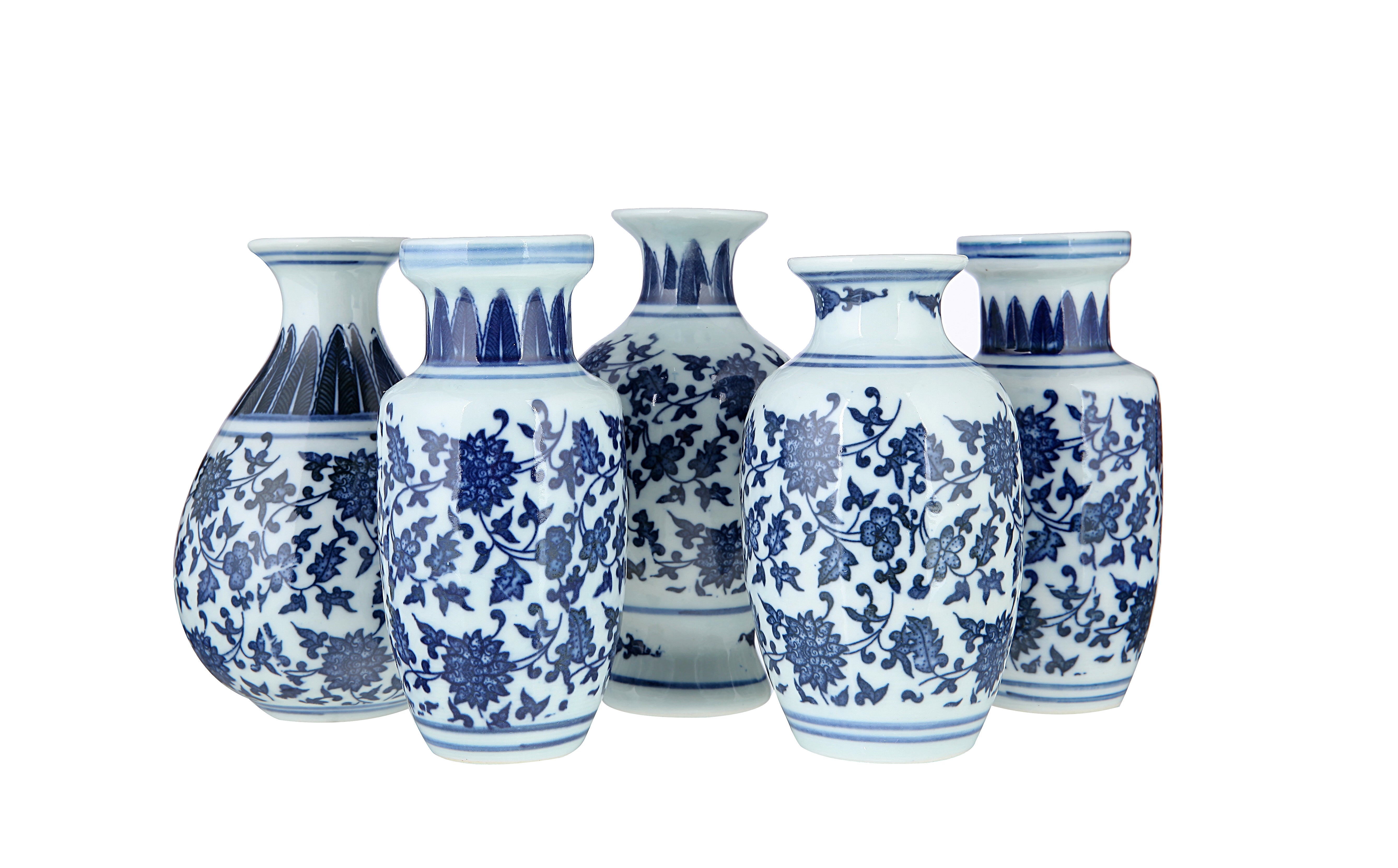 Chefanie Blue White Urns