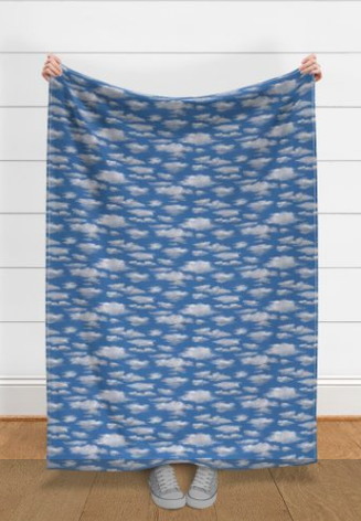 Cloud Print Tablecloth