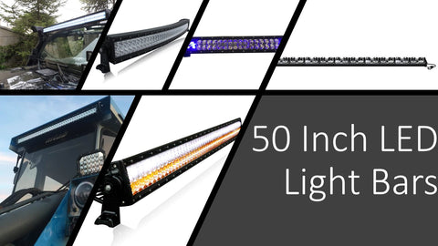 aurora 50 inch led light bars