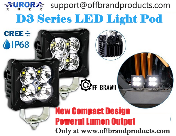 aurora led light pod D3 - new led lighting