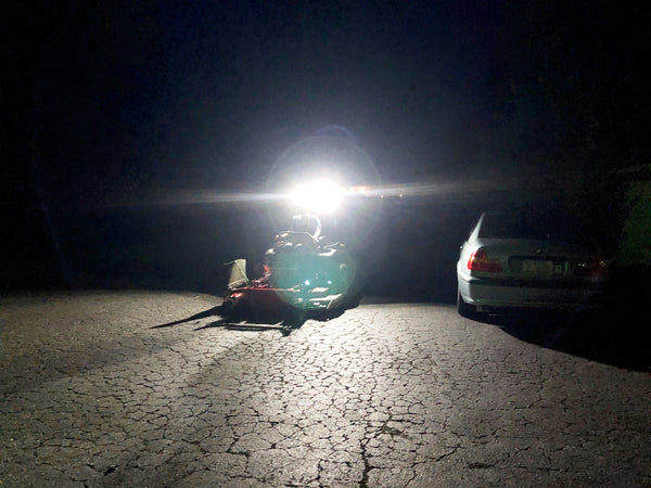 Ferris-f800x-mower-aurora-wide-angle-scene-beam-pods-night-time