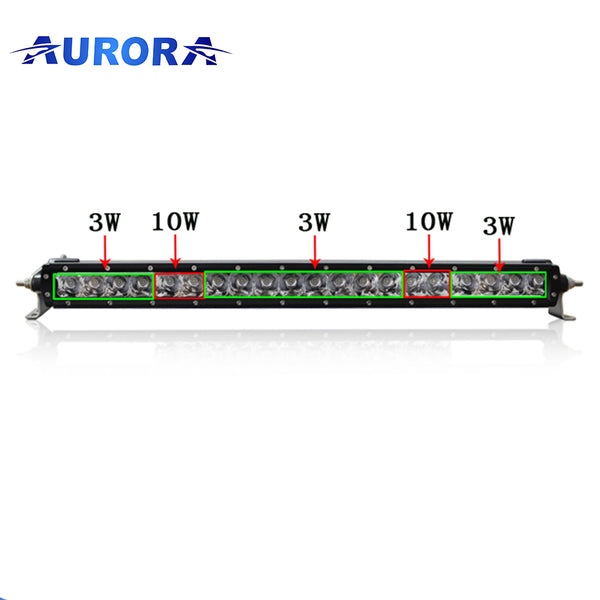 Aurora hybrid series toyota 4runner light bar