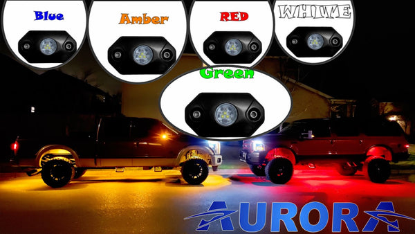 Aurora-led-rock-lights-chevy-silverado