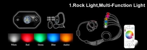 LED Rock lights