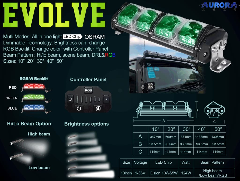 aurora-evolve-led-light-bar-rigid-adapt-led-light-bar
