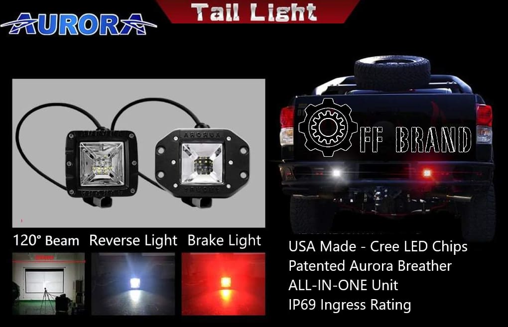 aurora LED reverse lights - led brake lights