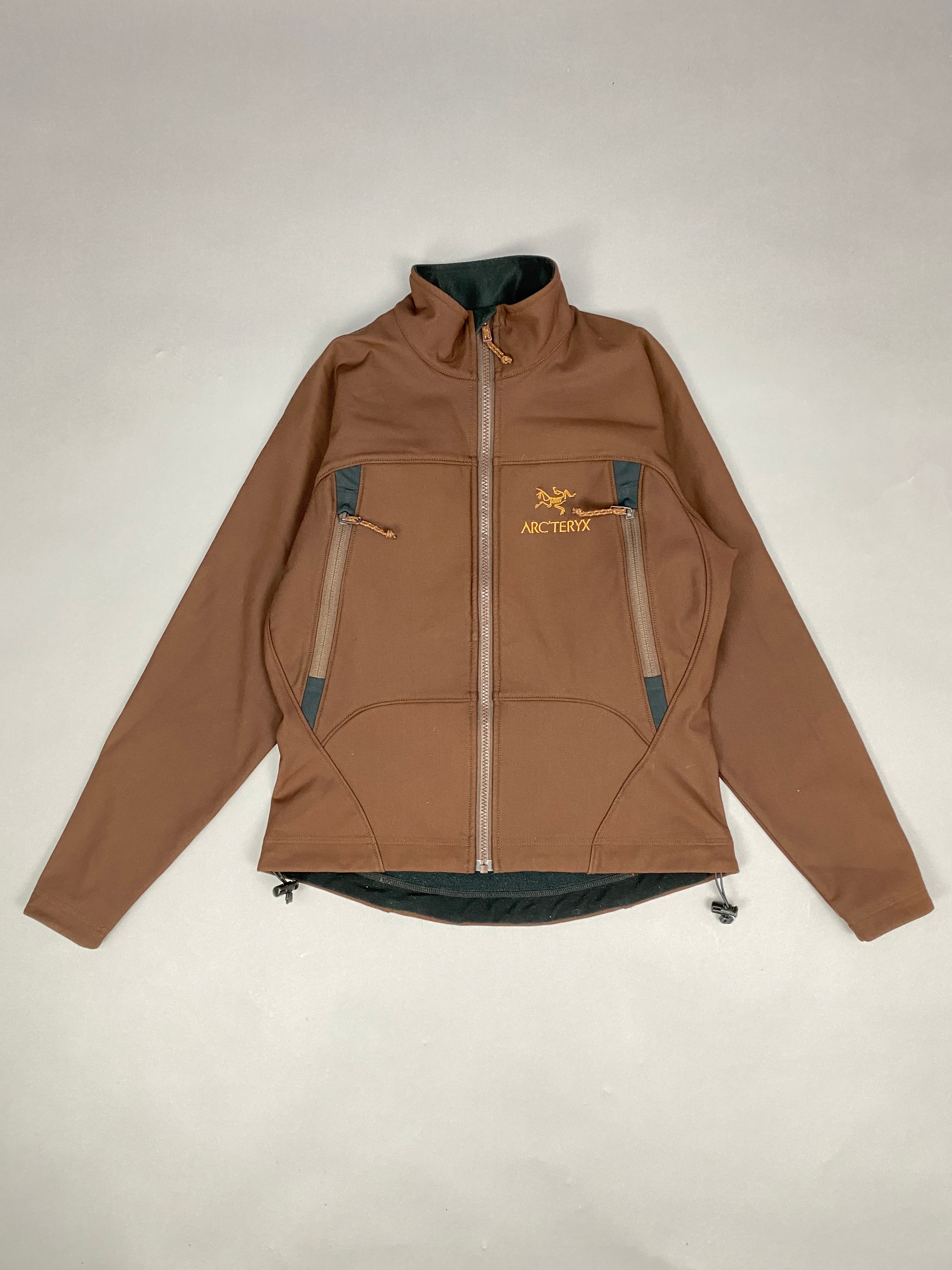 成型ジッパーガレージRetro Arc'teryx Gamma AR Jacket Brown M