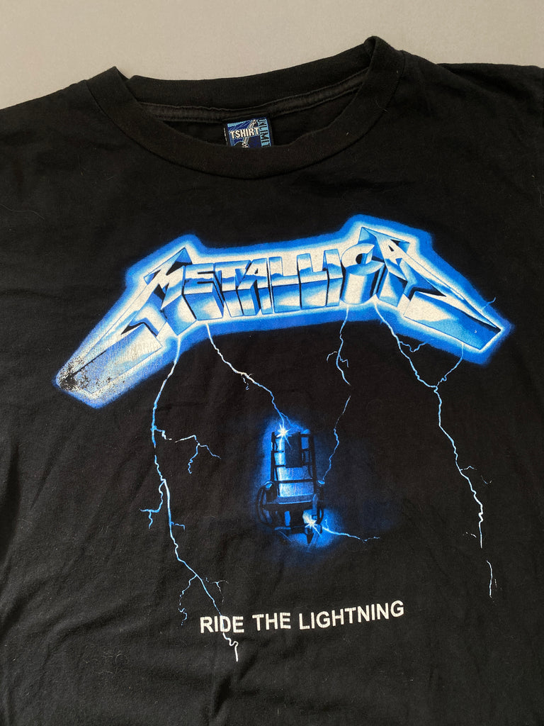 Metallica Ride Lighting T-shirt – Ropa Chidx