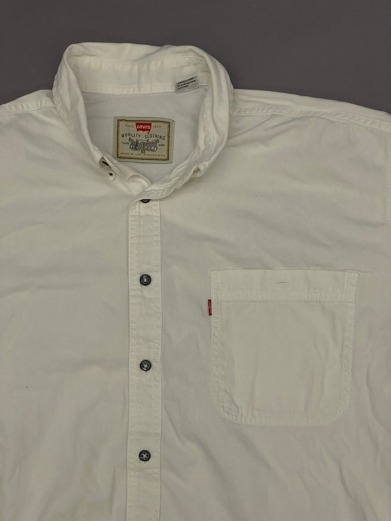 Camisa Levis Blanca Vintage – Ropa