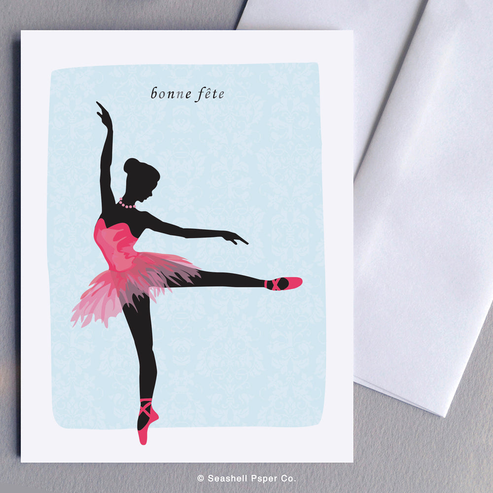 1) French Birthday Ballerina – Seashell Paper Co.