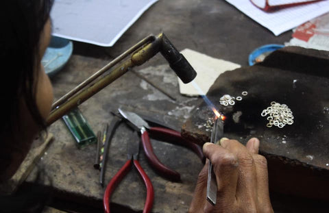 Artisans working hard to create new jewels