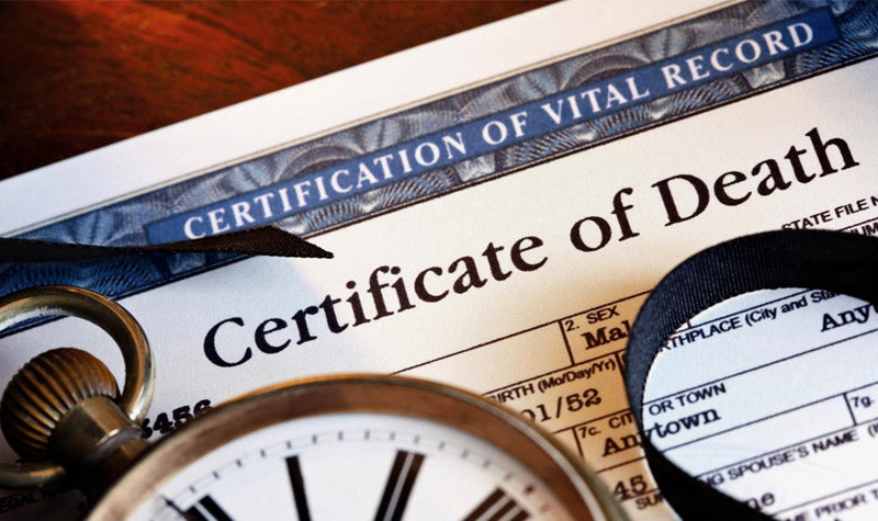 how to obtain the certificate of death in nevada