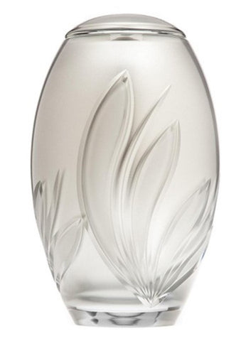glass cremation urn