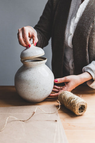 large cremation urn