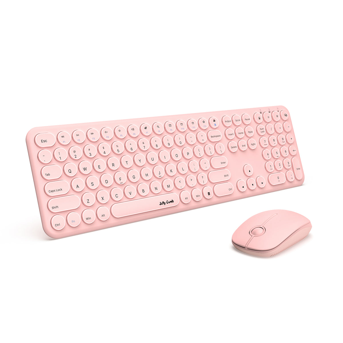 Ultra-slim Silent-click Wireless Keyboard & Mouse Combo KS45-3 – Jelly Comb