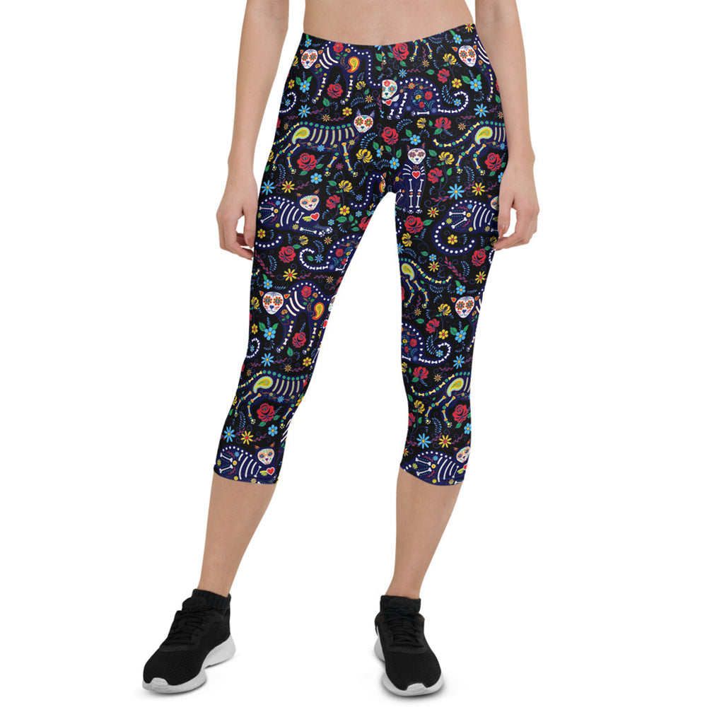 Womens Brown African Safari Animals Capri Leggings – Found By Me - Everyday  Clothing & Accessories