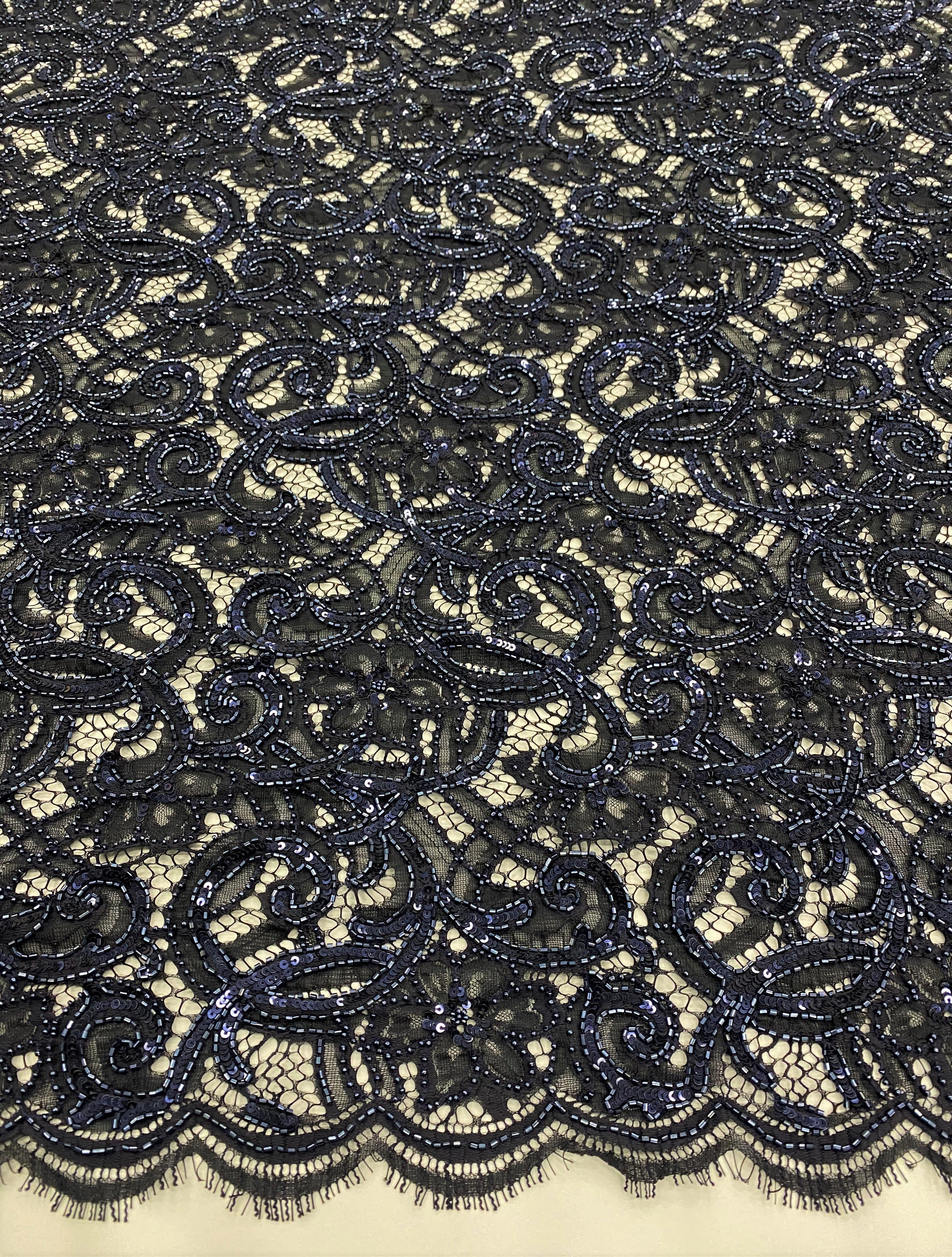 Image of Beaded 1434BD - Black