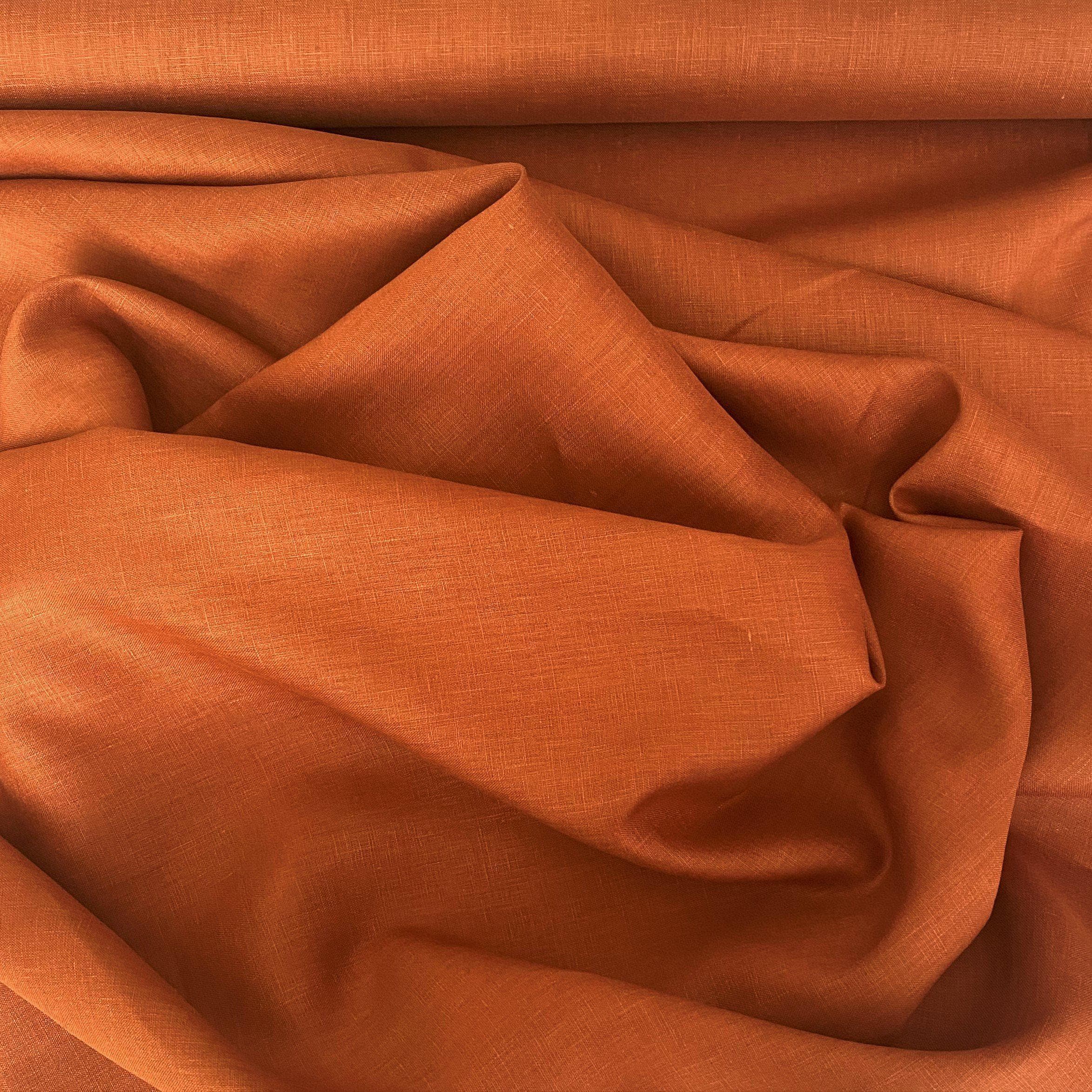 Image of Linen Terracotta/100