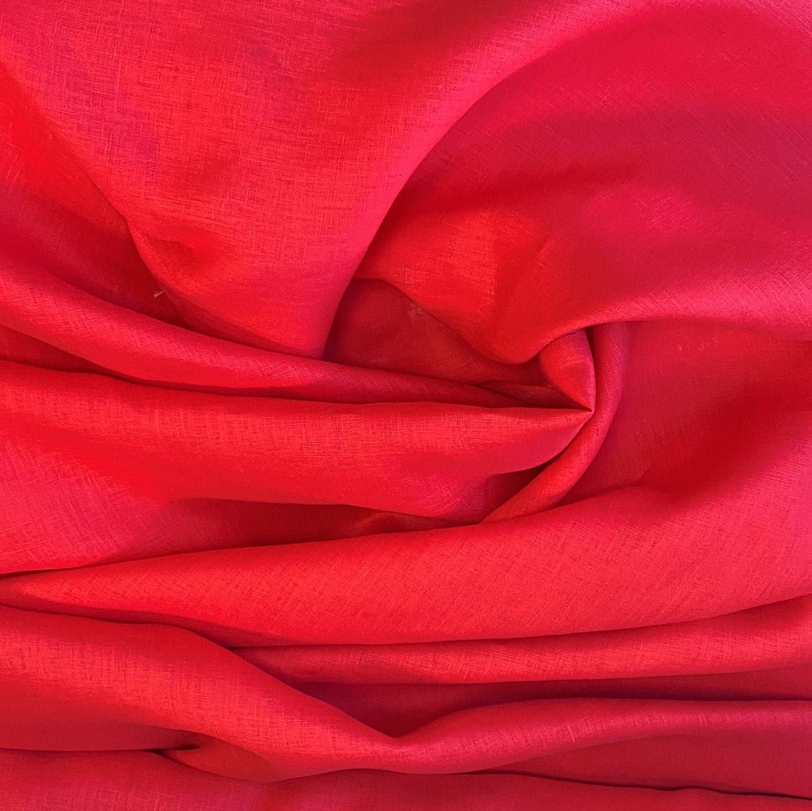 Image of Linen Rosa Red/67