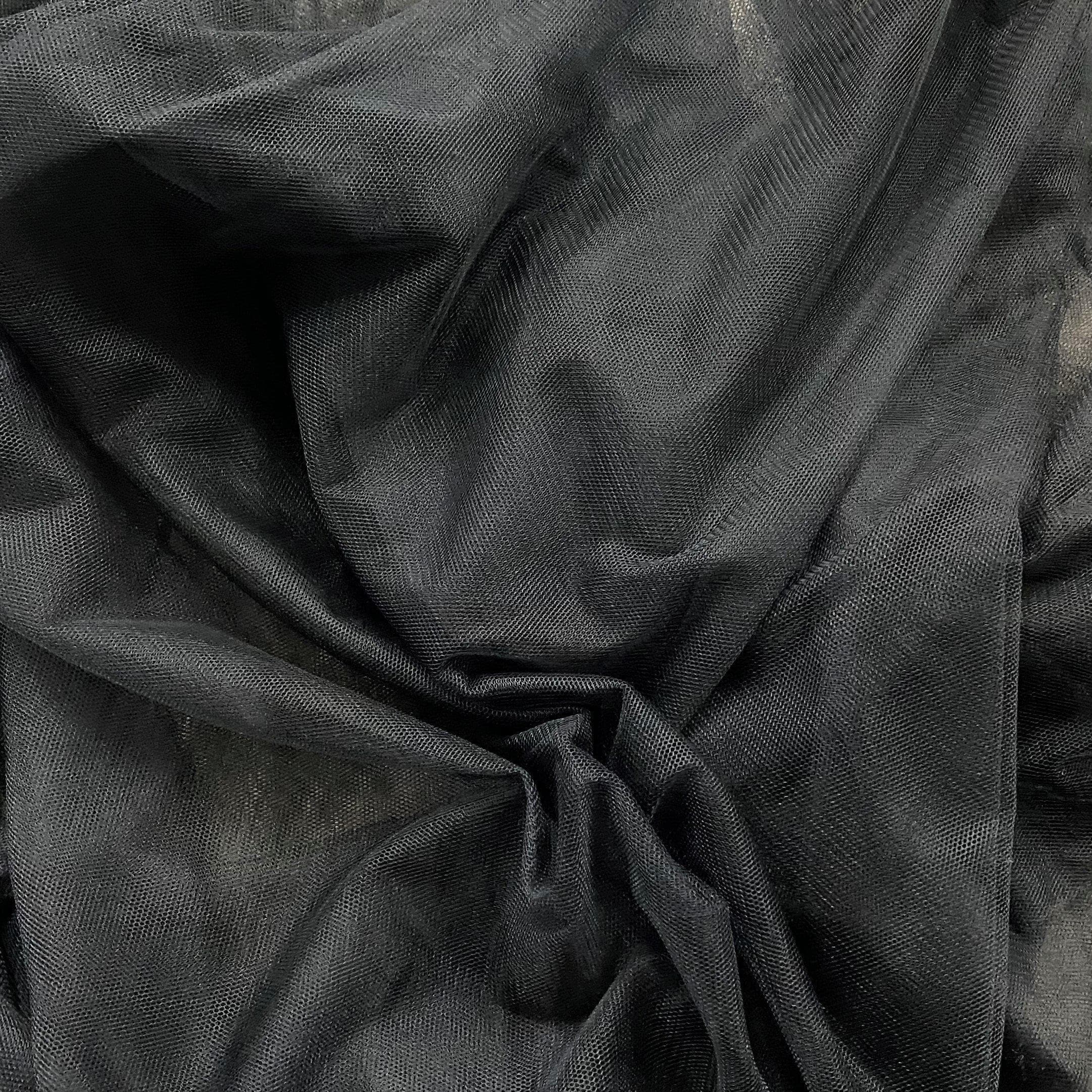 Soft Tulle Black | Wholesale Fabric Australia | Silk World