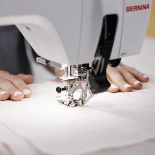 BERNINA Singapore - The BERNINA Height Compensation Tool or hump jumper  tool is what you need for sewing through thick and tricky fabrics like  leather, denim or canvas. No more skipped stitches