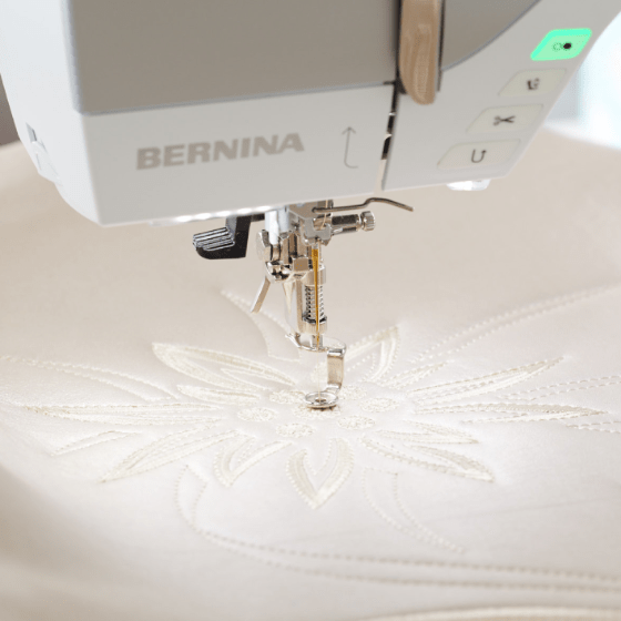 BERNINA Singapore - The BERNINA Height Compensation Tool or hump jumper tool  is what you need for sewing through thick and tricky fabrics like leather,  denim or canvas. No more skipped stitches