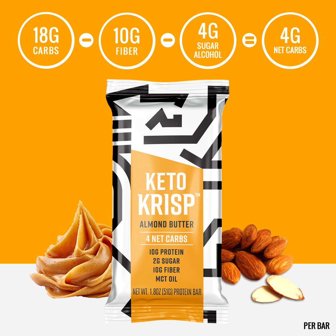 keto krisp bars