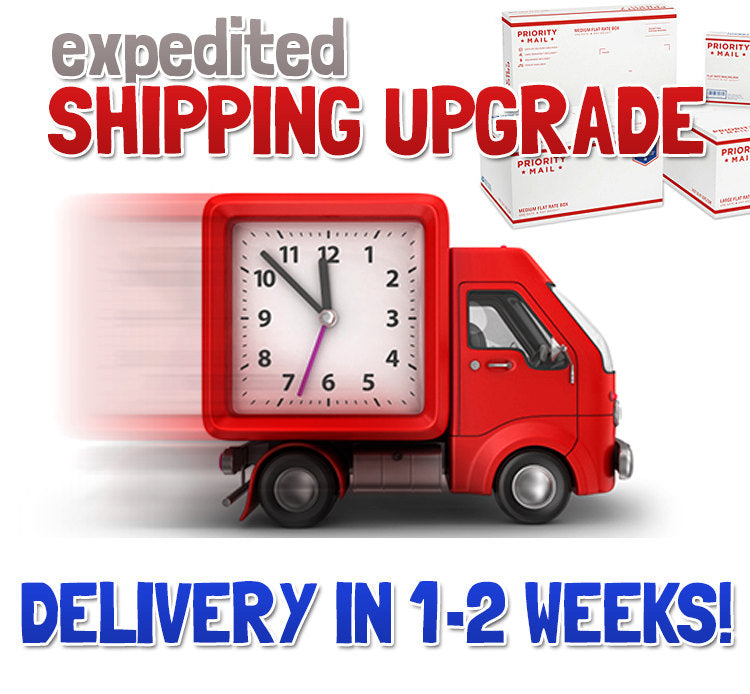 Handling time. Expedited delivery. Expedite shipping.