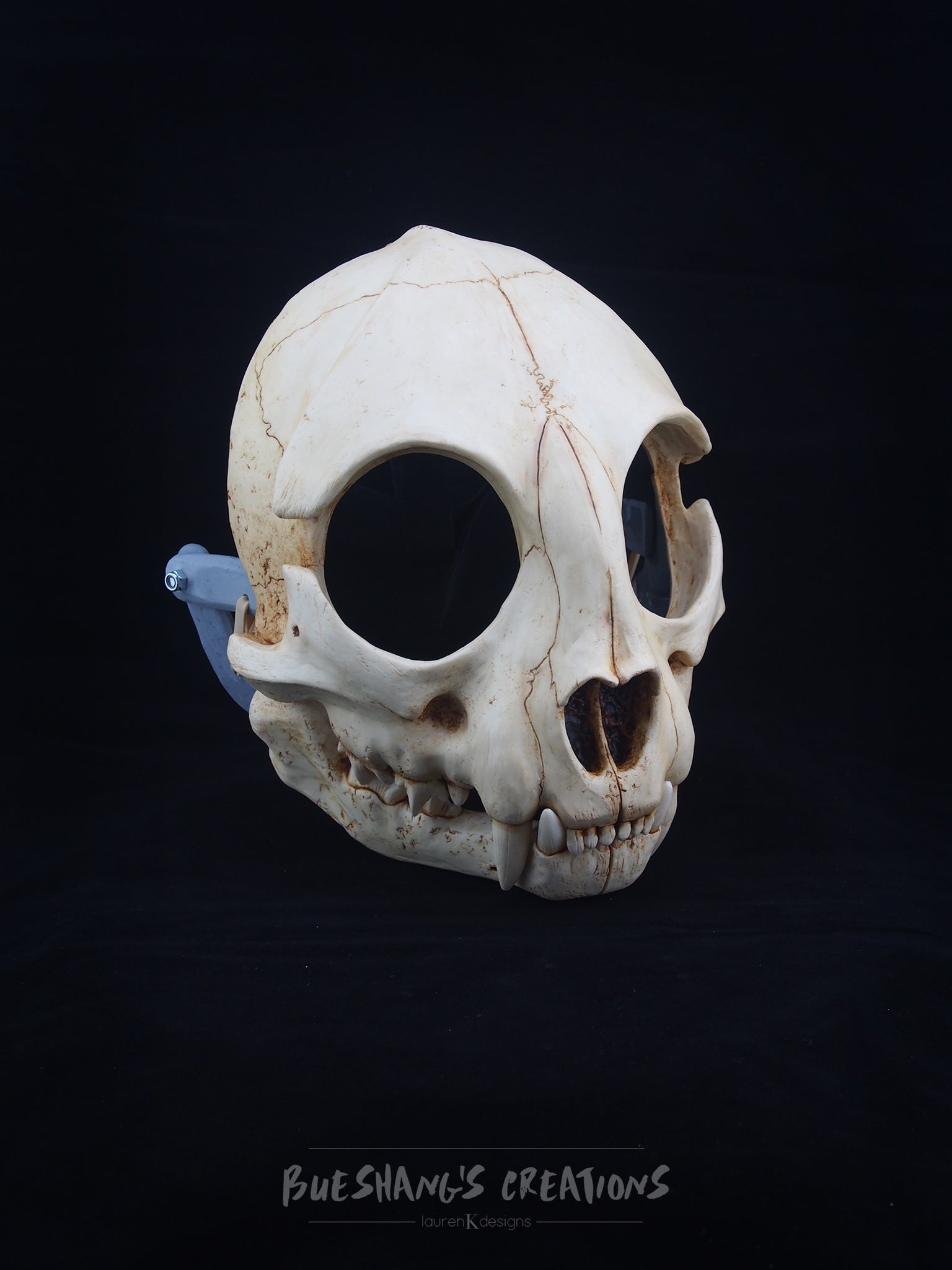 Cat Skull Mask - Full – Bueshang's Creations