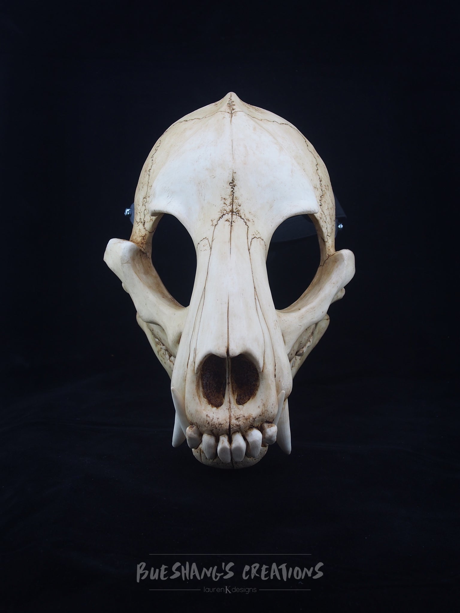 Wolf Skull Mask - Full – Bueshang's Creations