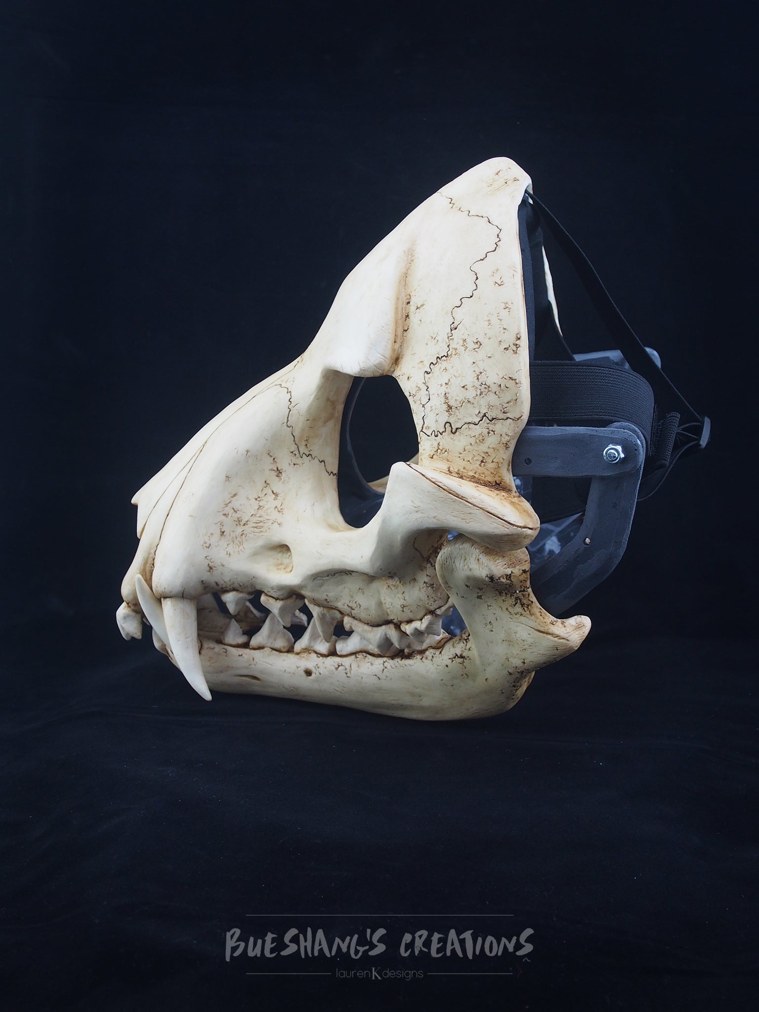 Wolf Skull Mask - Full – Bueshang's Creations