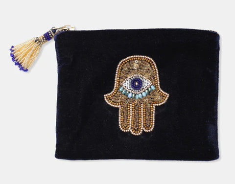 Eye Velvet Pouch