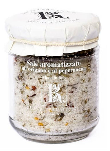 Sea Salt with Oregano and Peperoncino